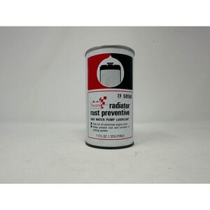 Vintage Sears Radiator Rust Preventive 11oz Tin Can 28 59158 Automotive Decor